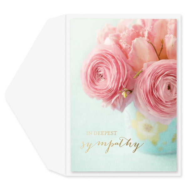 Peace Be With You Sympathy Card