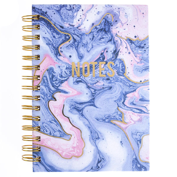 Marble 6 x 8 Spiral Hard Cover Journal