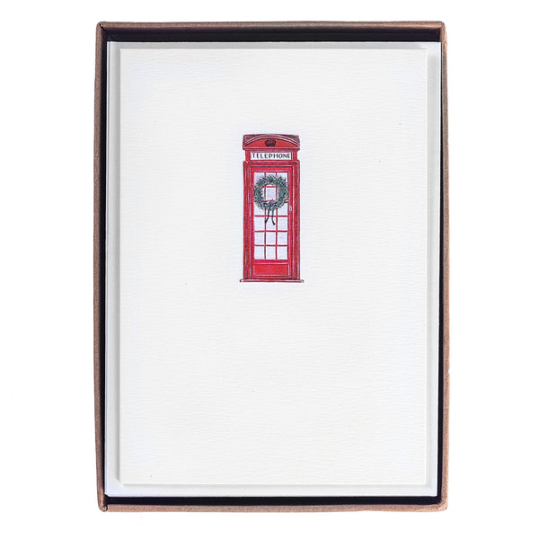 Telephone Booth Petite Boxed Cards
