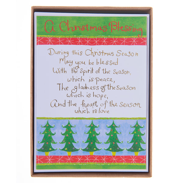 A Christmas Blessing Large Classic Holiday Boxed Card