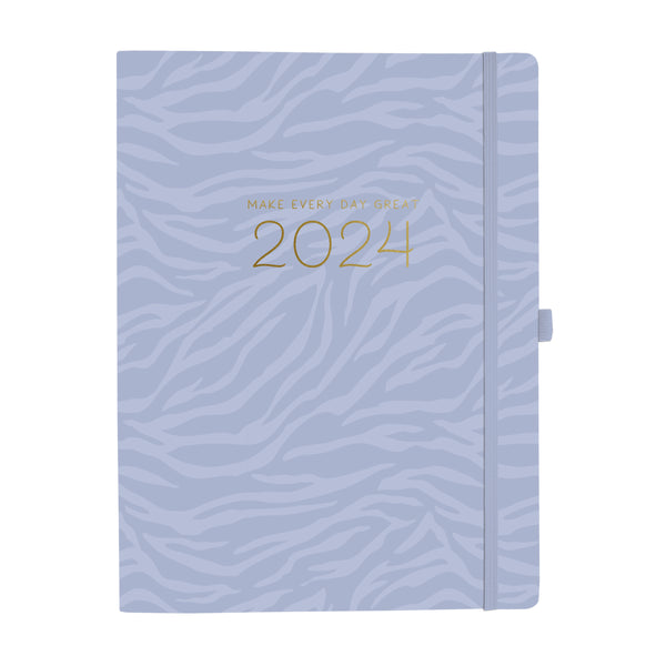 Glossy Zebra 8 x 10 18-Month Soft Cover Planner