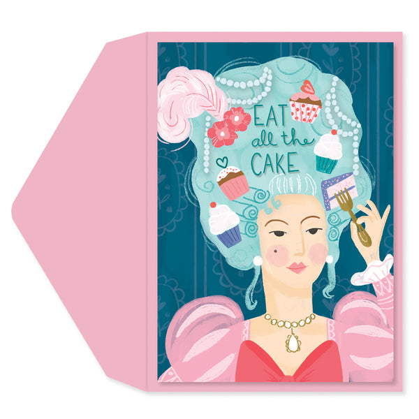 Eat all the Cake Birthday Card