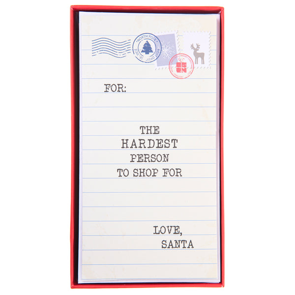 hardest Person to shop for Money Holder Holiday Boxed Card