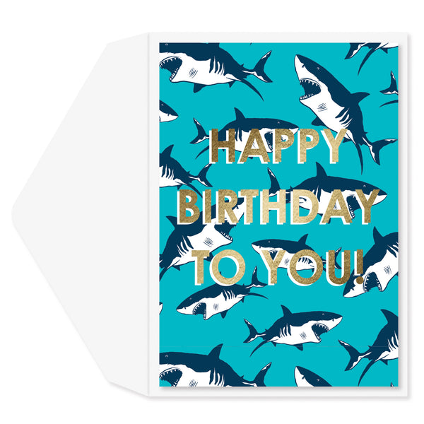 Shark  Birthday Card