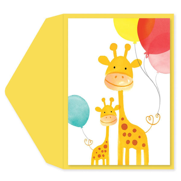 Giraffes Gymboree Baby Card