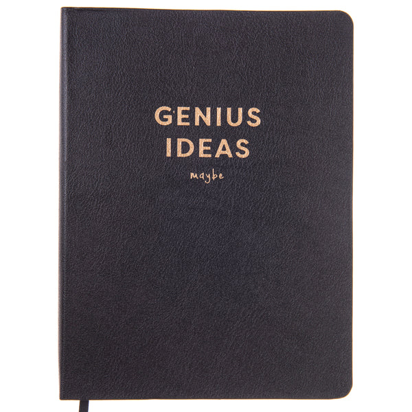 Genius Ideas 6 x 8 Vegan Leather Journal