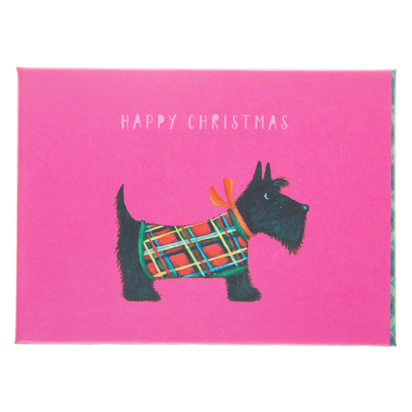 Scottie Holiday Petite Assorted Card