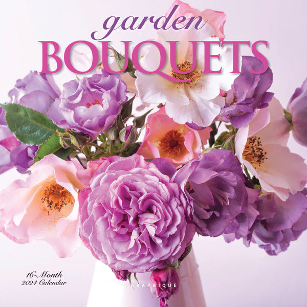 Garden Bouquets 7 x 7 Mini Calendar