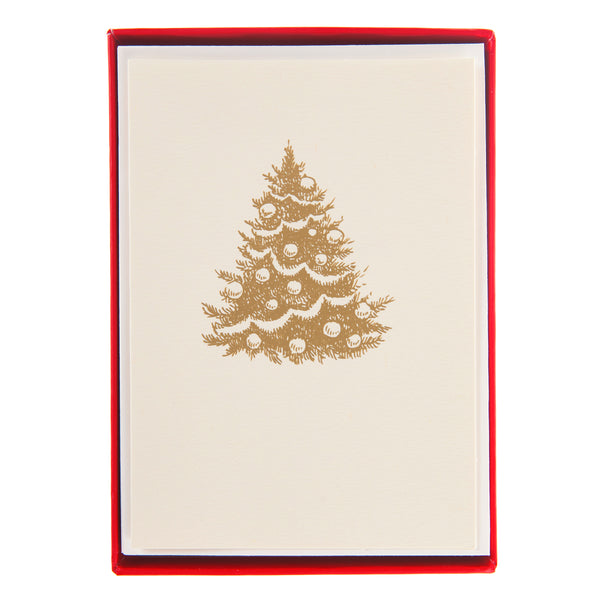 Tree La Petite Noel Holiday Boxed Card