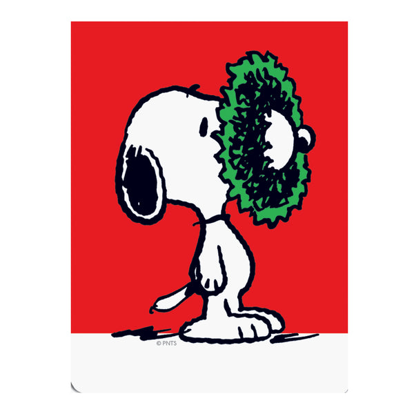 Peanuts&#8482; Nose Wreath Holiday Pocket Note