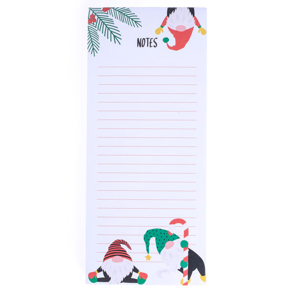 Gnomies Holiday Magnetic Notepad