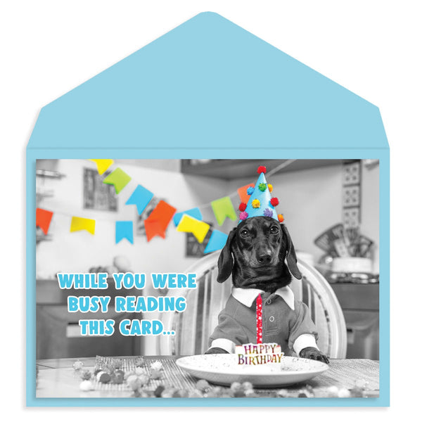 Ate Your Cake Birthday Card
