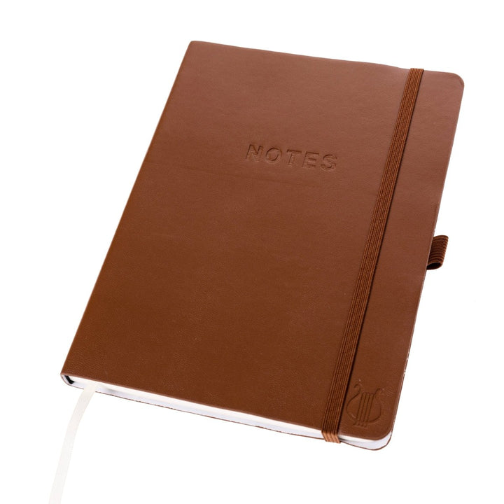 Apollo Collection Brown 6 x 8 Vegan Leather Journal - Graphique de France