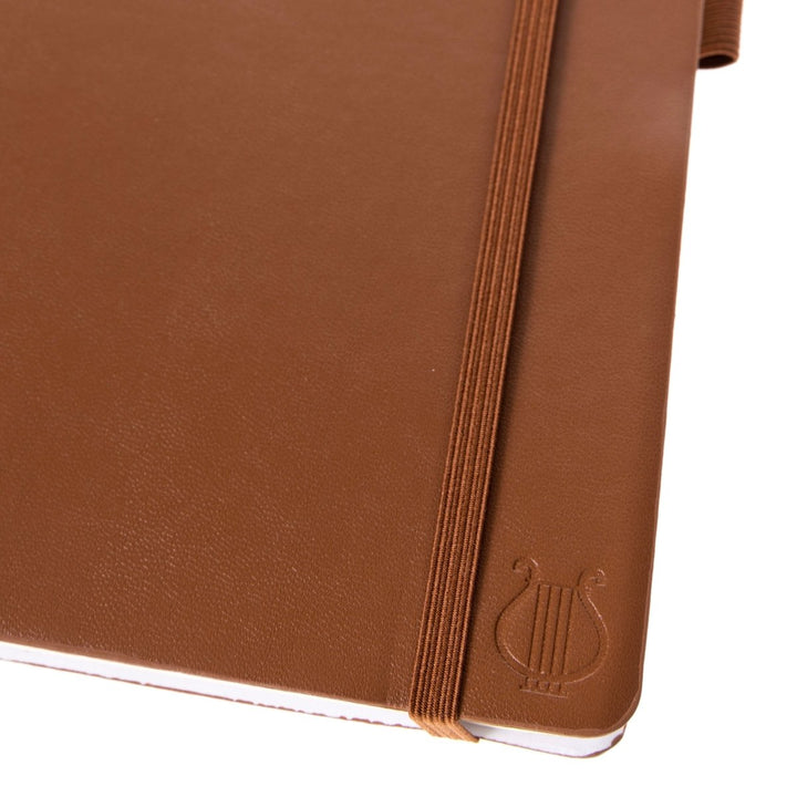 Apollo Collection Brown 8 x 10 Vegan Leather Journal - Graphique de France