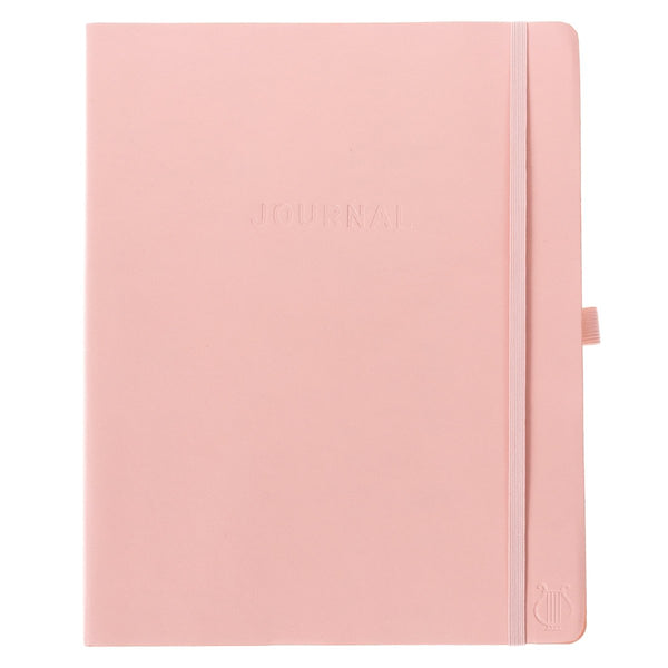Pink Apollo Journal | Vegan Leather | 8 x 10 | 192 Lined Pages
