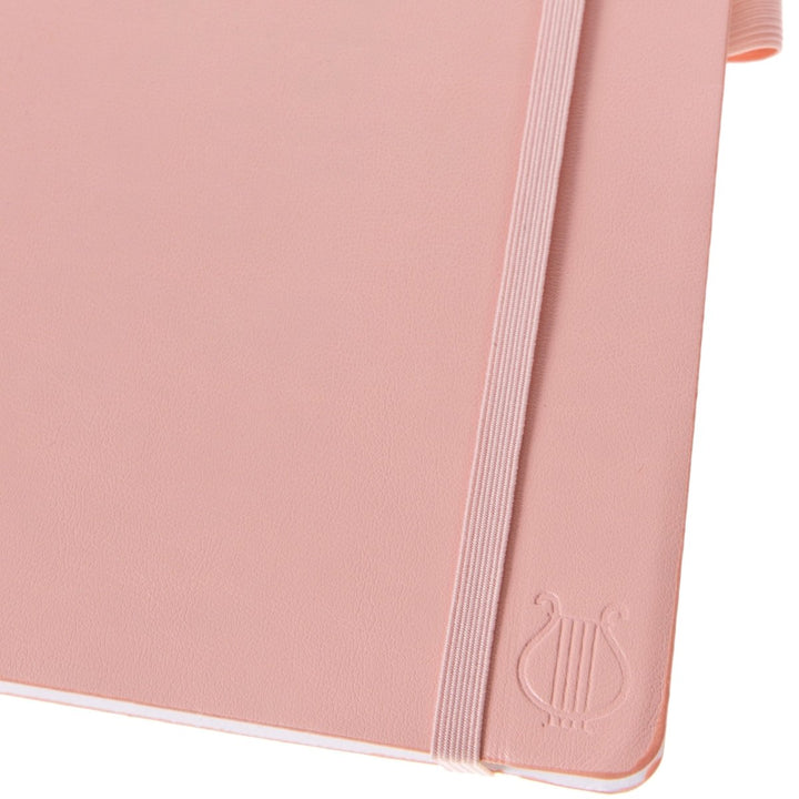 Apollo Collection Pink 8 x 10 Vegan Leather Journal - Graphique de France