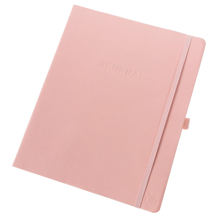 Apollo Collection Pink 8 x 10 Vegan Leather Journal - Graphique de France