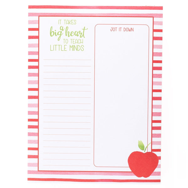 Apples and Stripes Large Notepad - Graphique de France