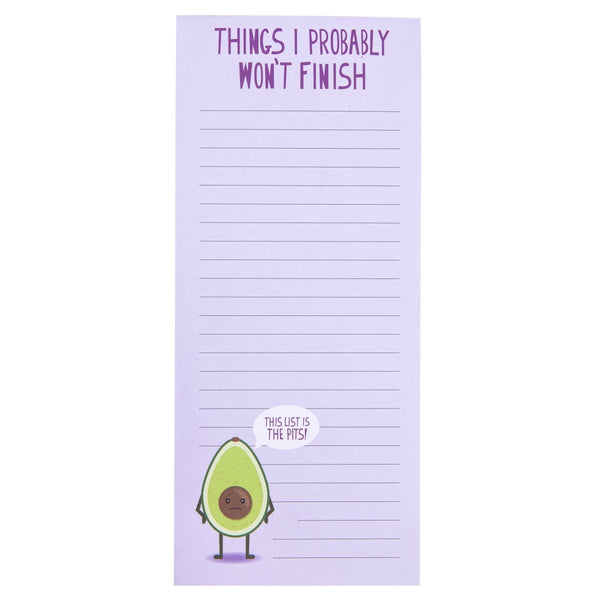 Avocado Magnetic Notepad - Graphique de France