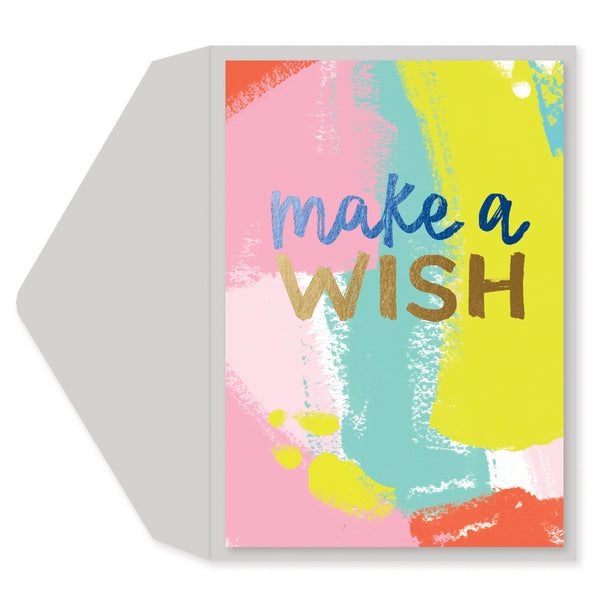 Make a wish Birthday Card