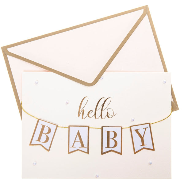 Banner Baby Handmade Card - Graphique de France