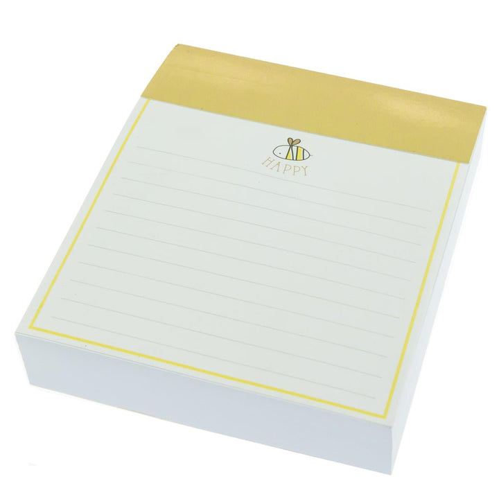 Bee Happy Jotter Notepad - Graphique de France