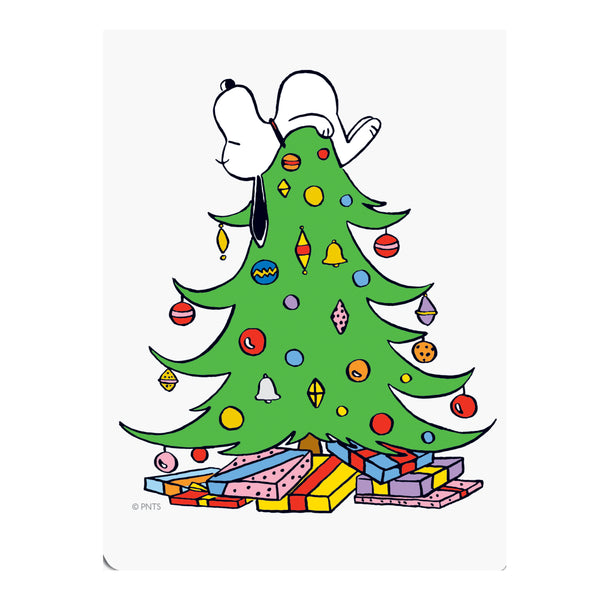 Peanuts™ on Tree Holiday Pocket Note