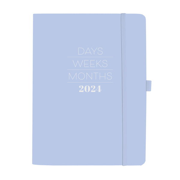 Light Blue 6 x 8 18-Month Soft Cover Planner