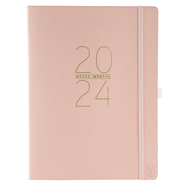 Apollo Collection Pink 8 x 10 18-Month Soft Cover Planner