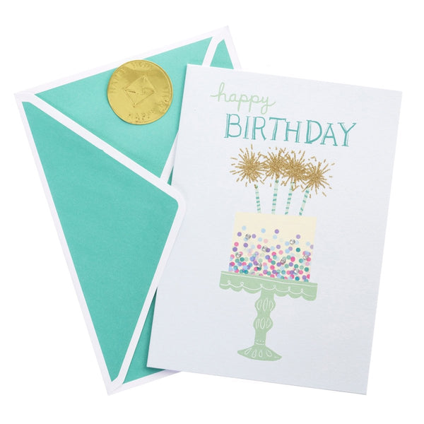 Cake Birthday Handmade Card - Graphique de France