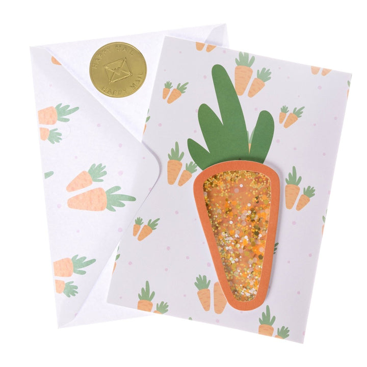 Carrot Easter Handmade Card - Graphique de France