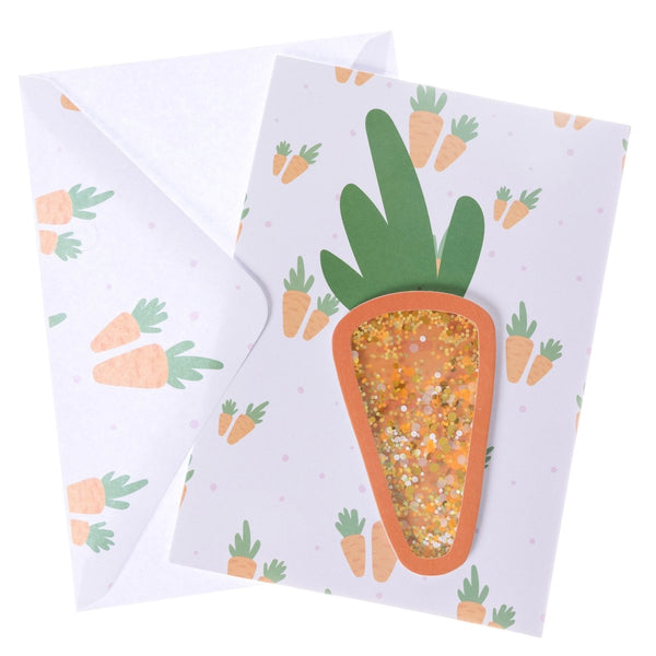 Carrot Easter Handmade Card - Graphique de France