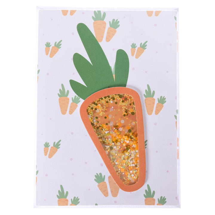 Carrot Easter Handmade Card - Graphique de France