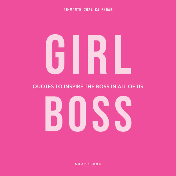 Girl Boss 7 x 7 Mini Calendar