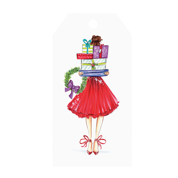 Fashionista Gifts Single Holiday Gift Tags