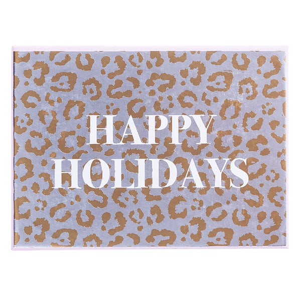 Cheetah Holiday Petite Assorted Card - Graphique de France