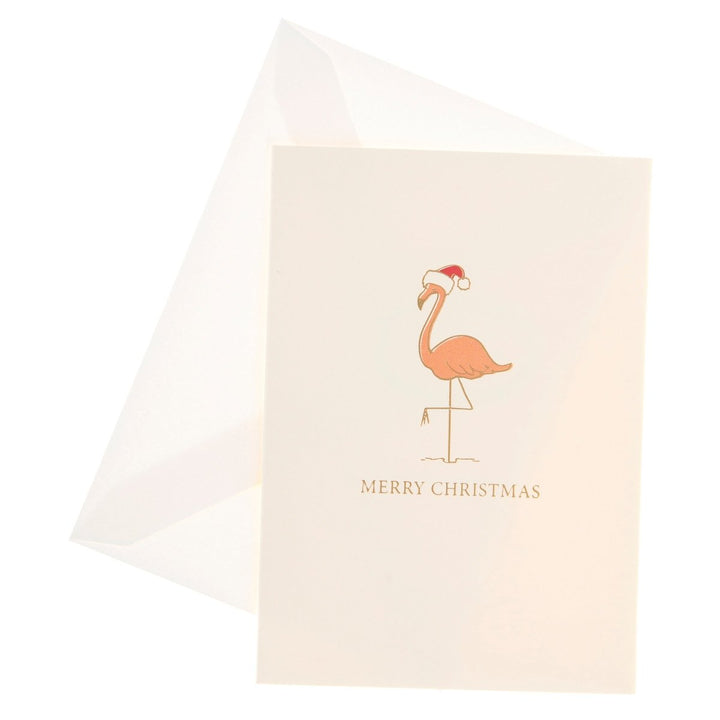 Christmas Flamingo Petite Boxed Cards - Graphique de France