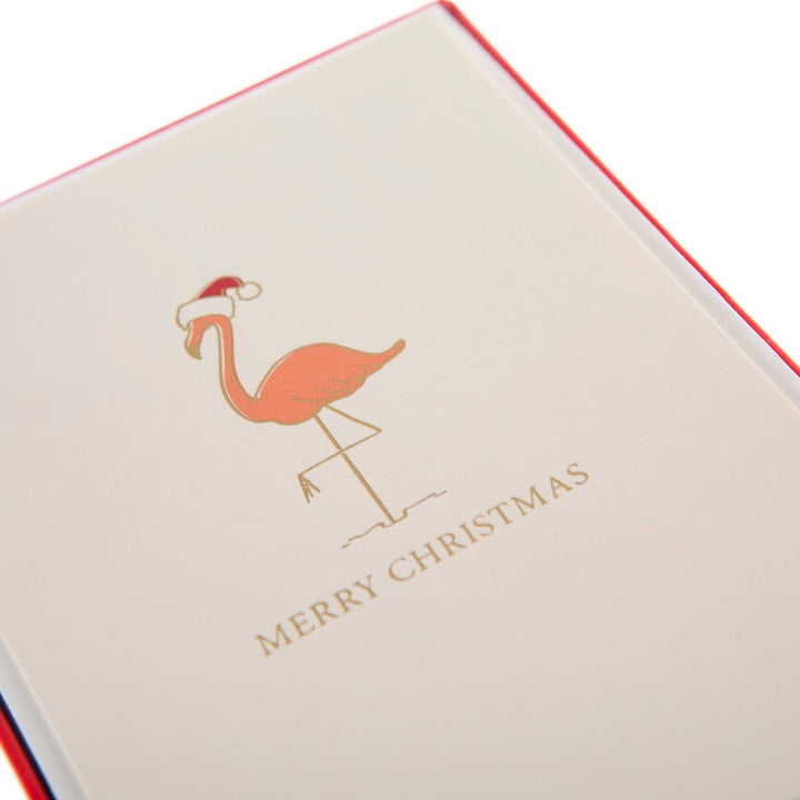 Christmas Flamingo Petite Boxed Cards - Graphique de France