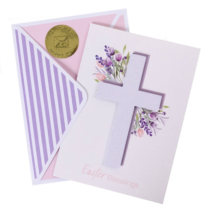 Cross Easter Handmade Card - Graphique de France