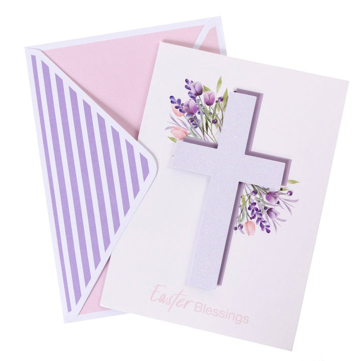 Cross Easter Handmade Card - Graphique de France