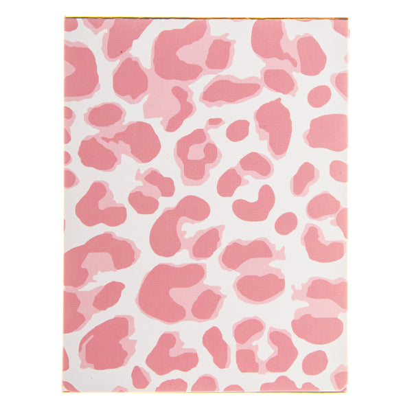 Caitlin Wilson Pink Leopard Pocket Note