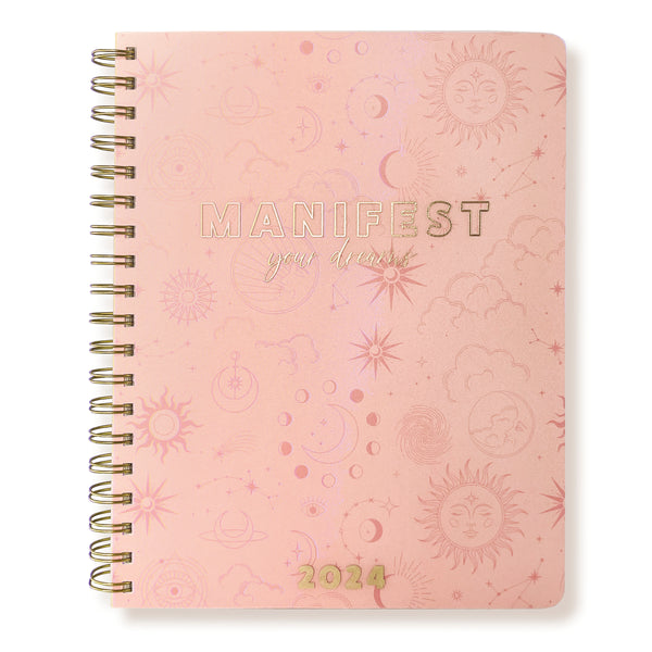 Manifest 8 x 10 18-Month Frosted Cover Planner