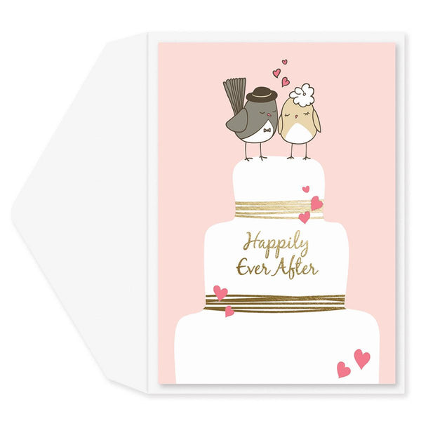 Bird Wedding Card