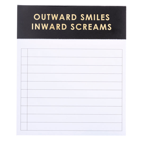 Smiles and Screams Jotter Notepad