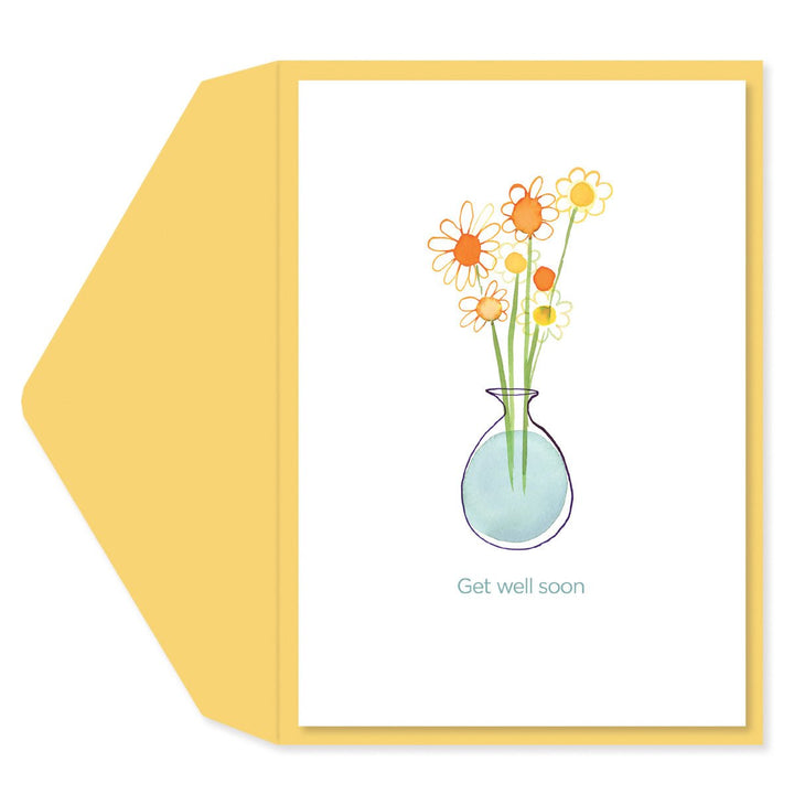 Daisies Get Well Card - Graphique de France