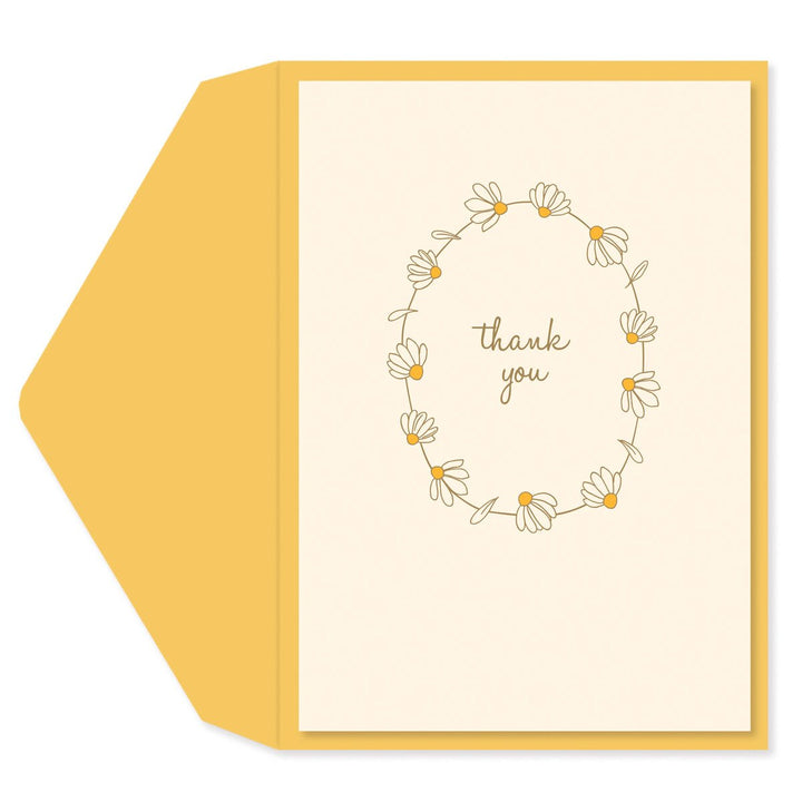 Daisy Thank You Card - Graphique de France