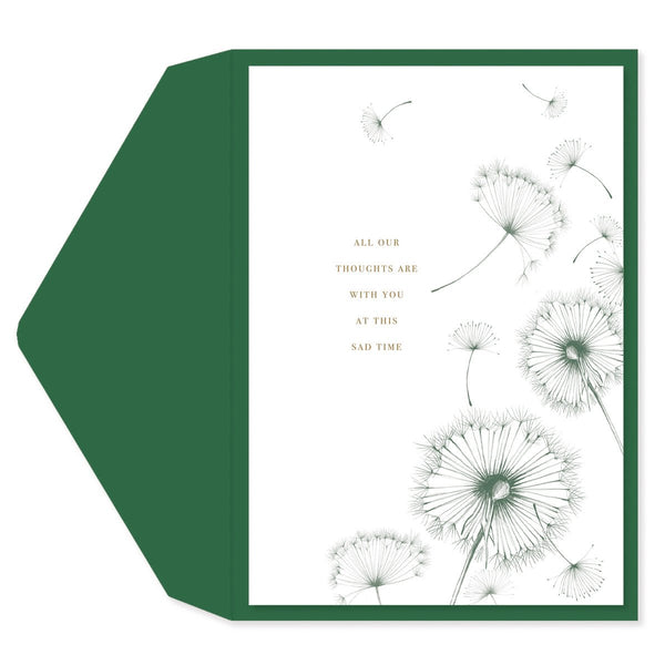 Dandelions Sympathy Card - Graphique de France