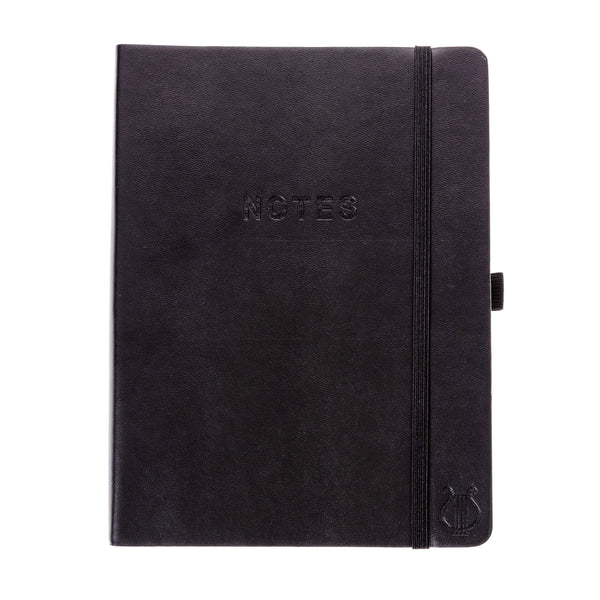 Apollo Collection Black 6 x 8 Vegan Leather Journal