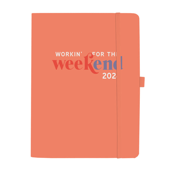 Glossy Weekend 6 x 8 18-Month Soft Cover Planner