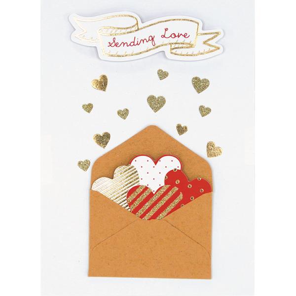 Sending Love Love Handmade Card